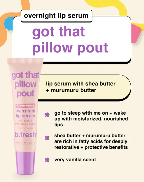 got that pillow pout overnight lip serum